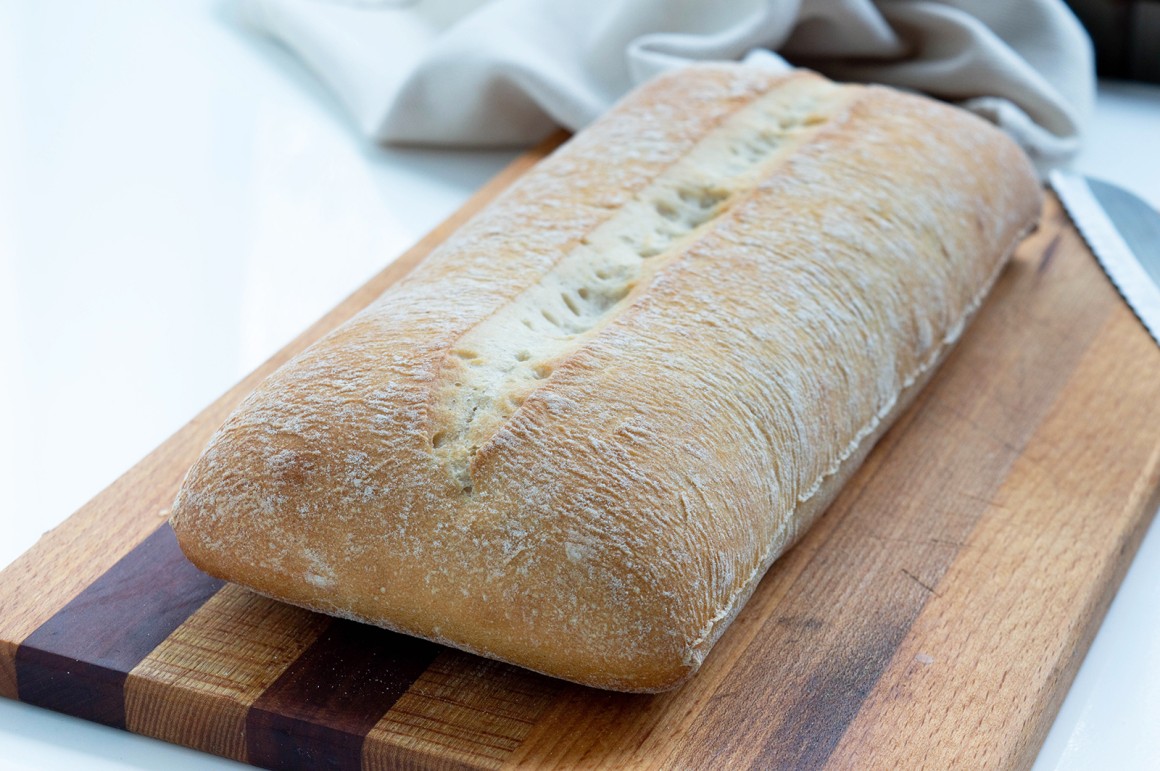 Ciabatta ohne Sauerteig