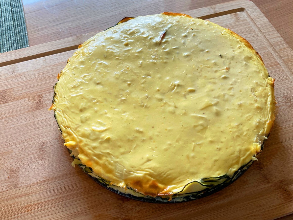 Cremige Zucchini-Tortilla