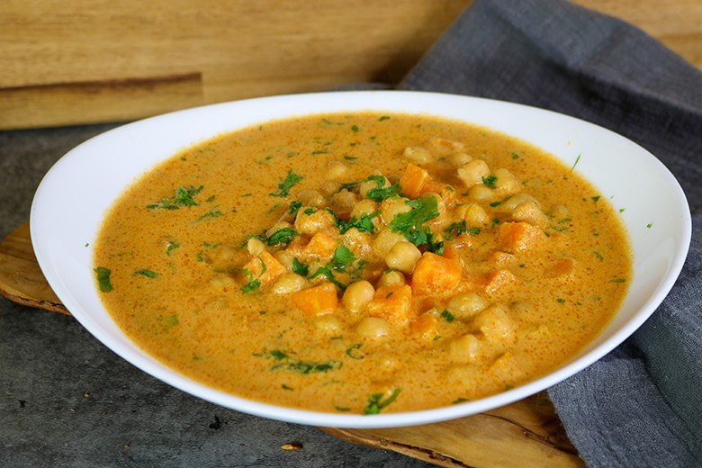 Süßkartoffel-Curry