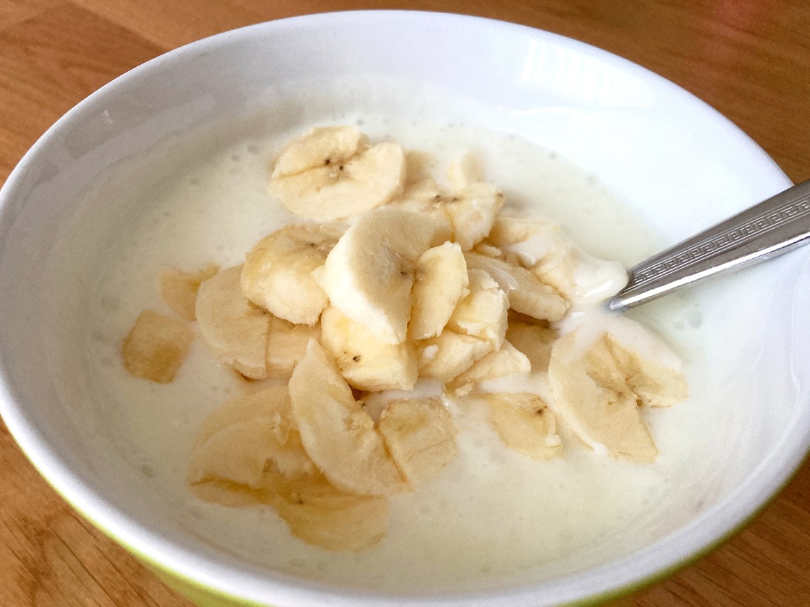 Einfacher Bananen-Joghurt - Rezept