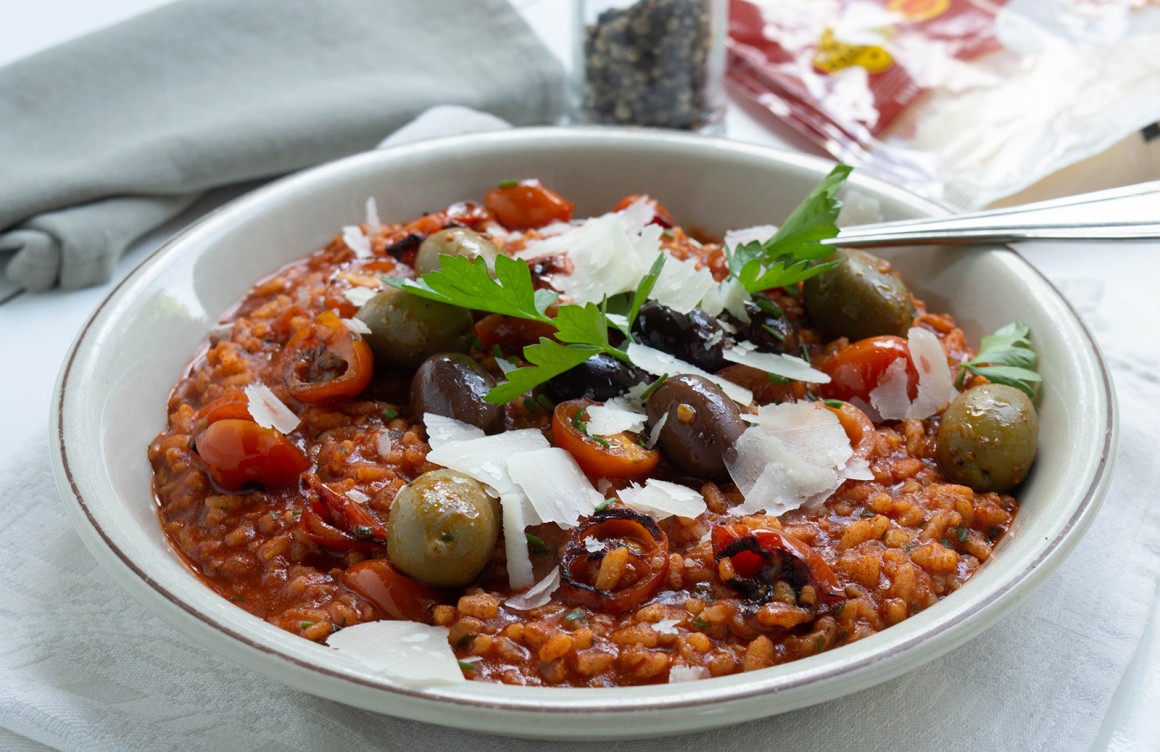 Mediterranes Gemüserisotto - Rezept
