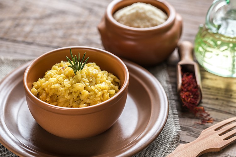 Risotto mit Safran