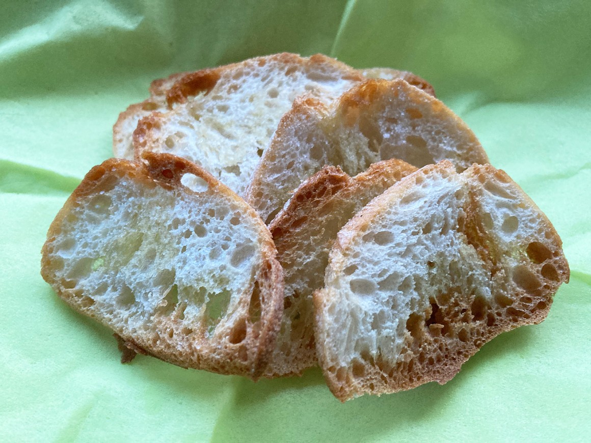 Schnelle Brotchips aus dem Airfryer