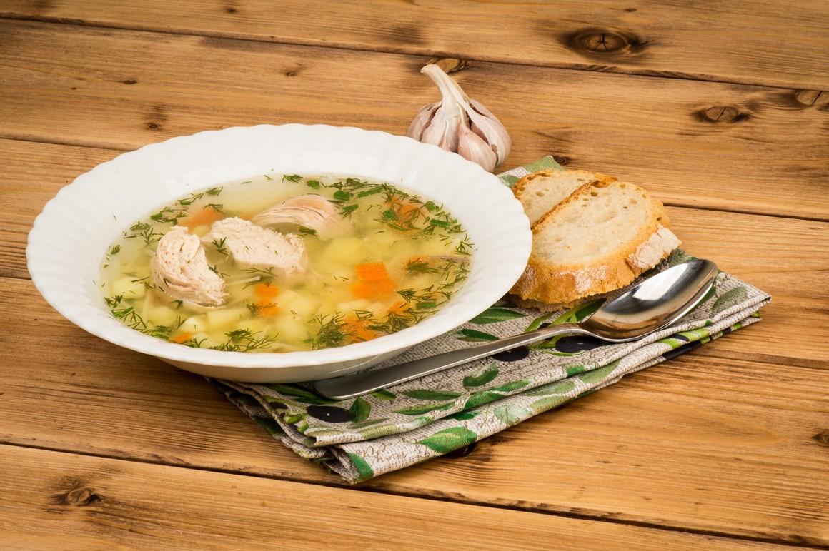 Hühnersuppe
