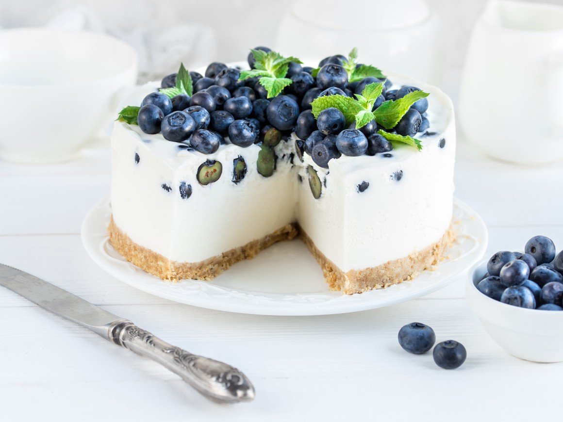 No-Bake Heidelbeertorte