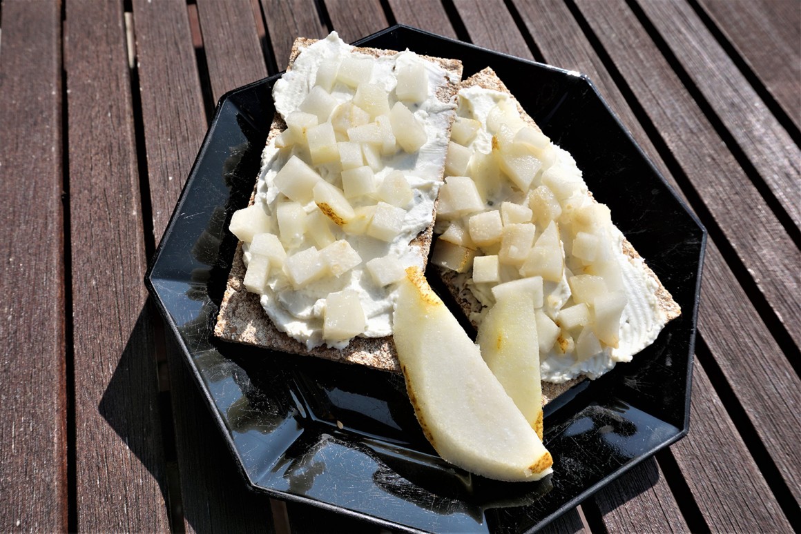 Knäcke mit Käse
