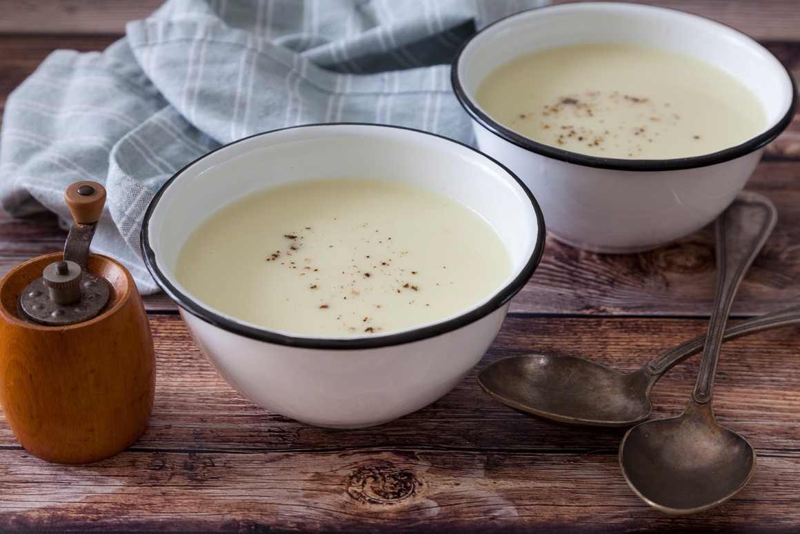 Cremige Kohlrabisuppe - Rezept