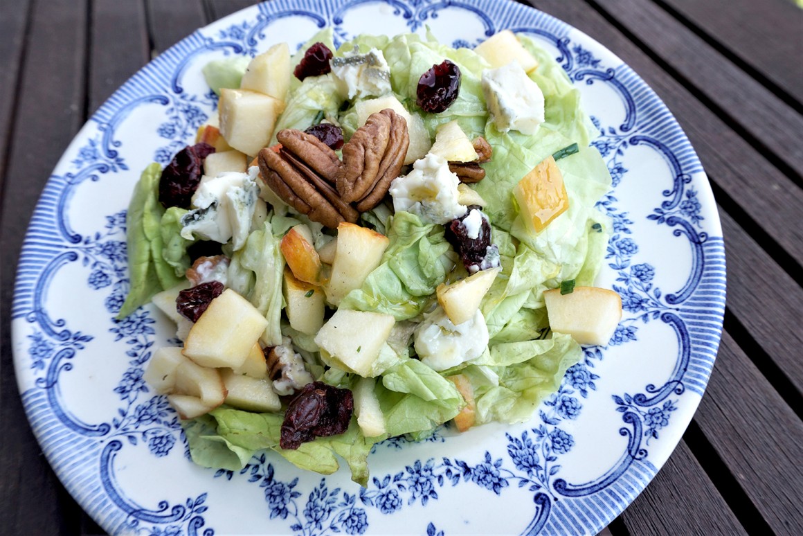 Blauschimmelkäse-Salat