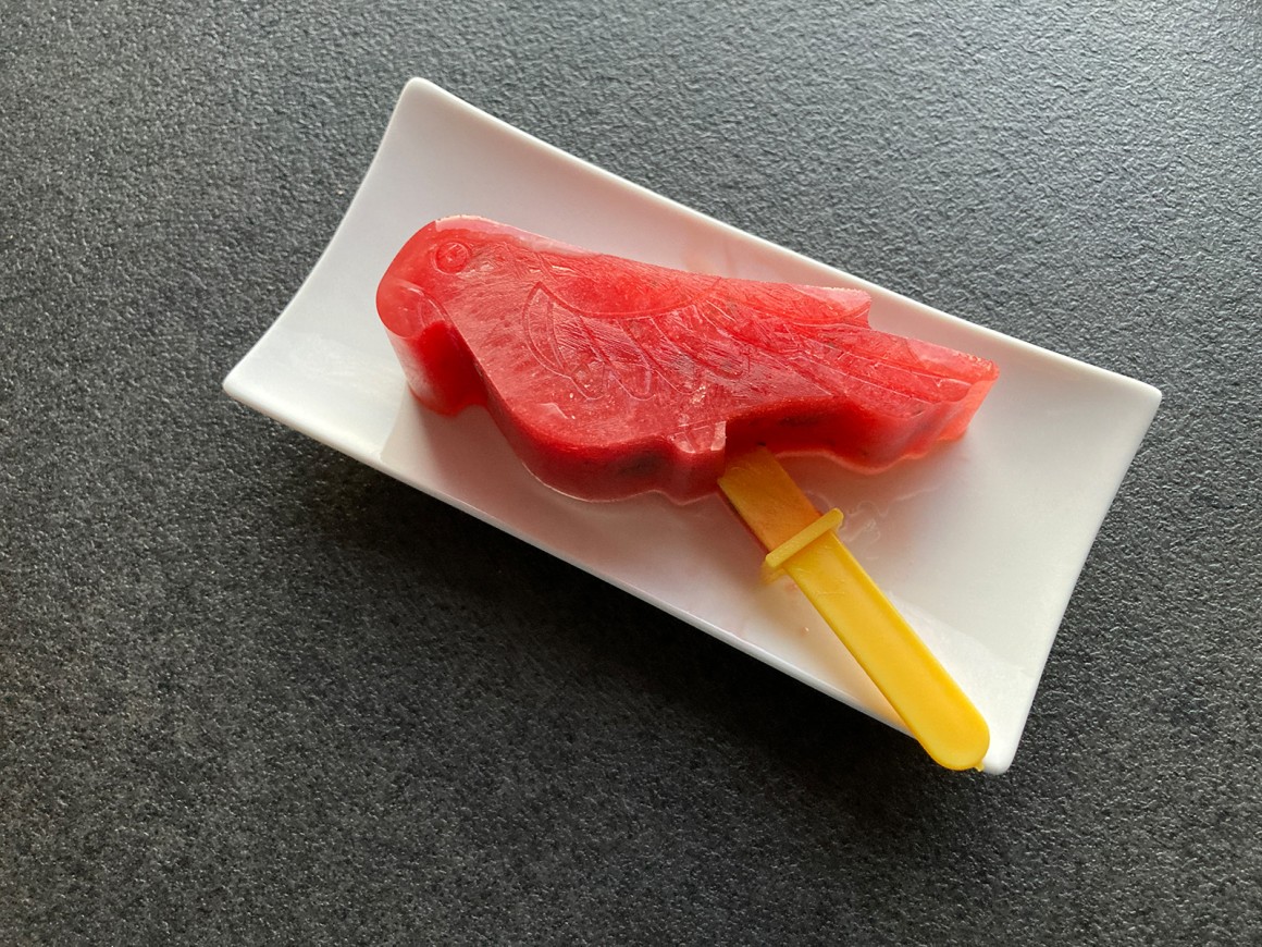 Minze-Wassermelonen-Eis