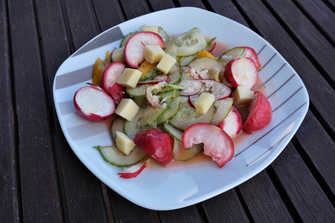 Radieschen-Salat