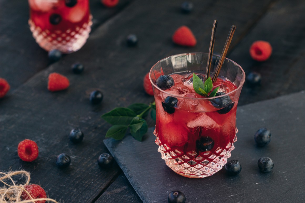 Wildberry-Mocktail