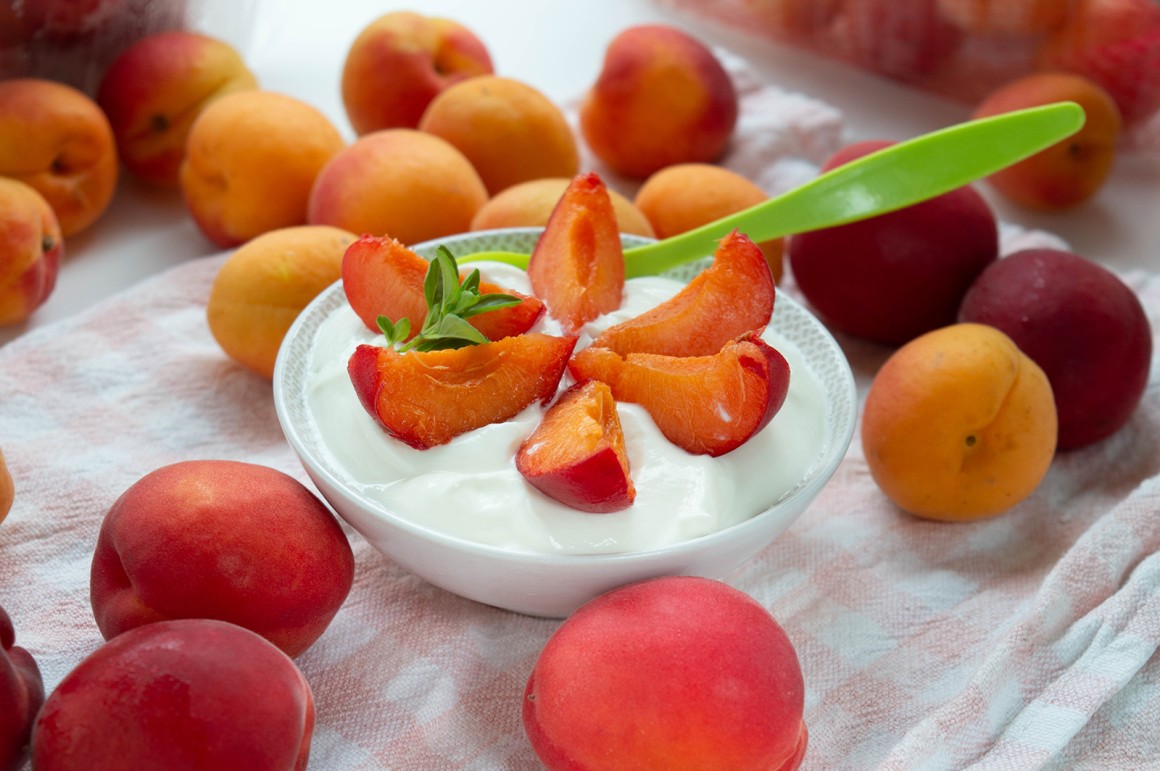 Aprikosen mit Kokoscreme - Rezept