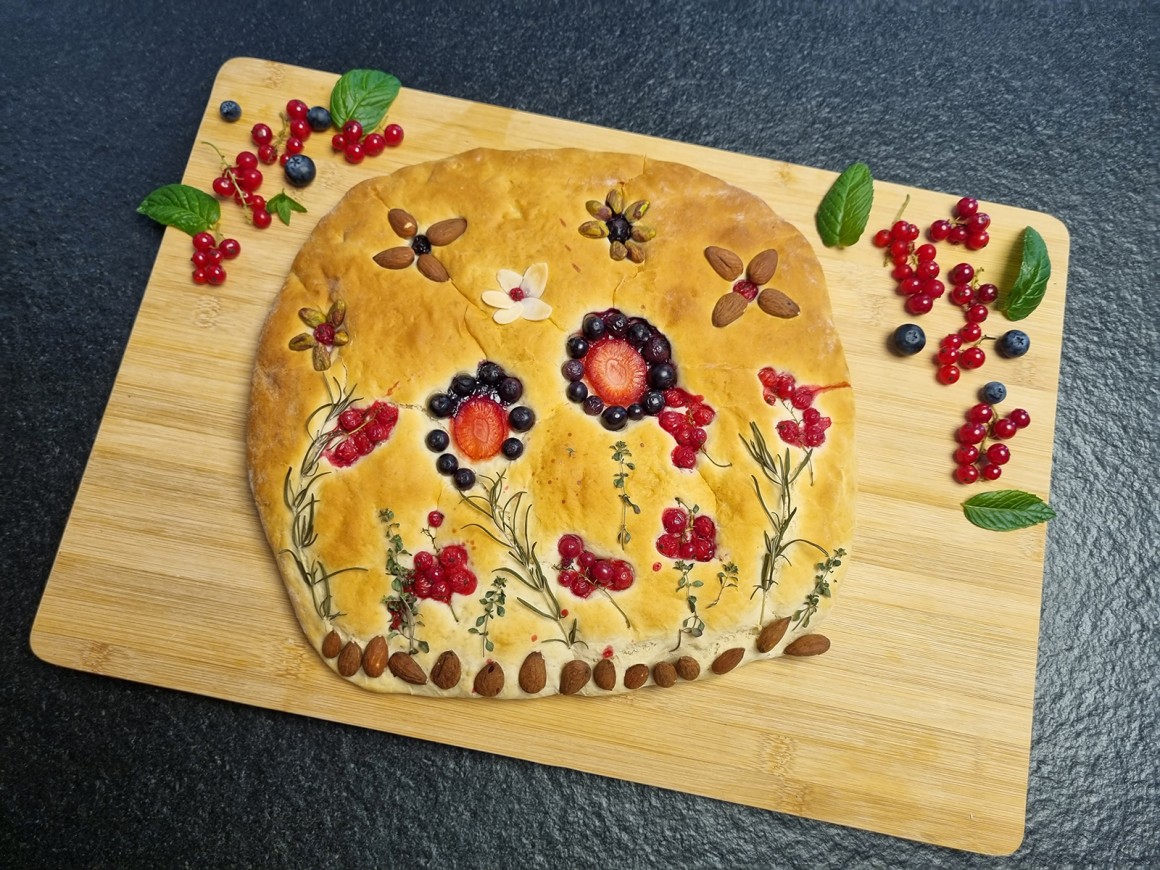 Beeren-Focaccia