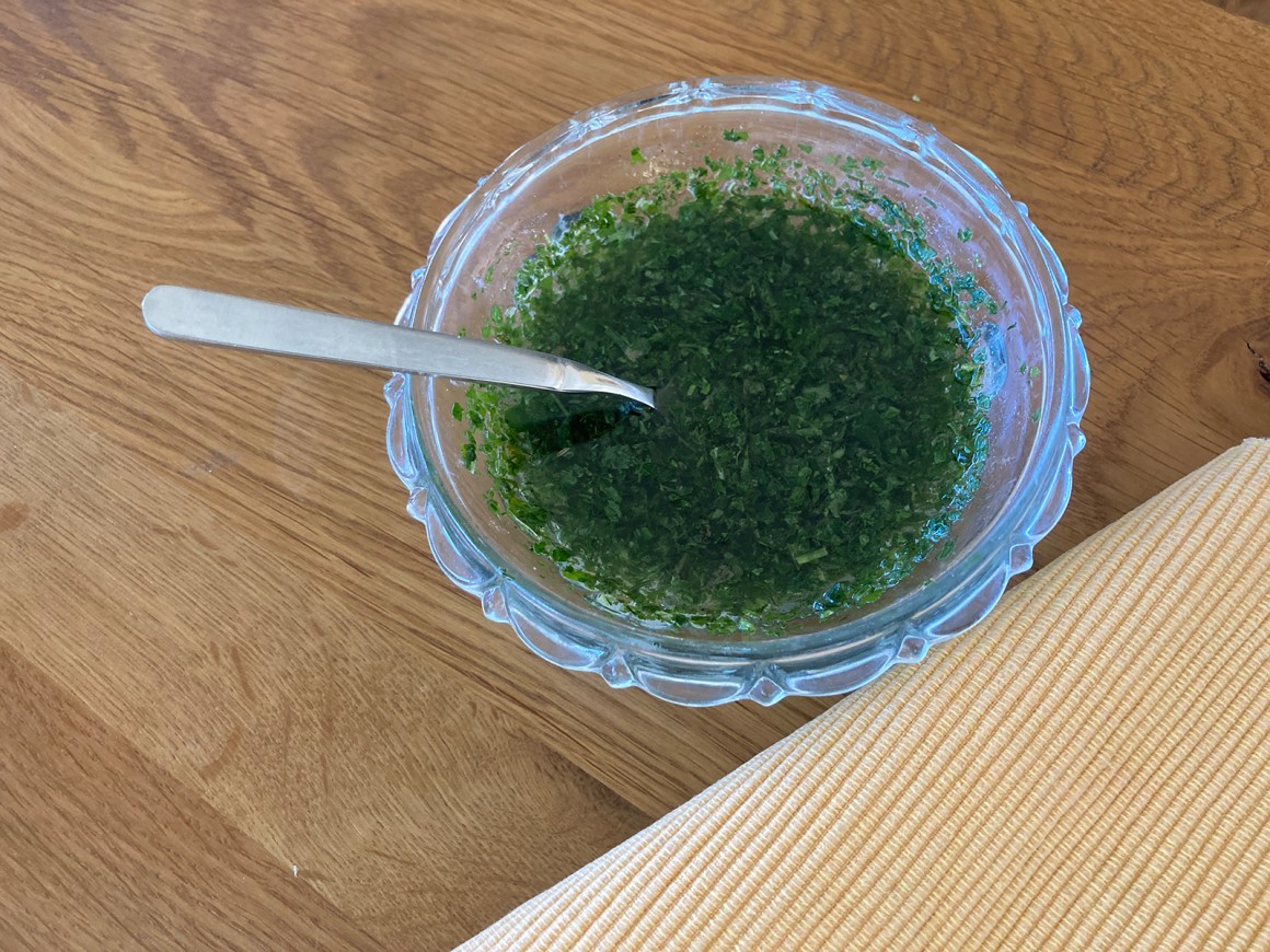 Veganes Essig-Öl-Dressing