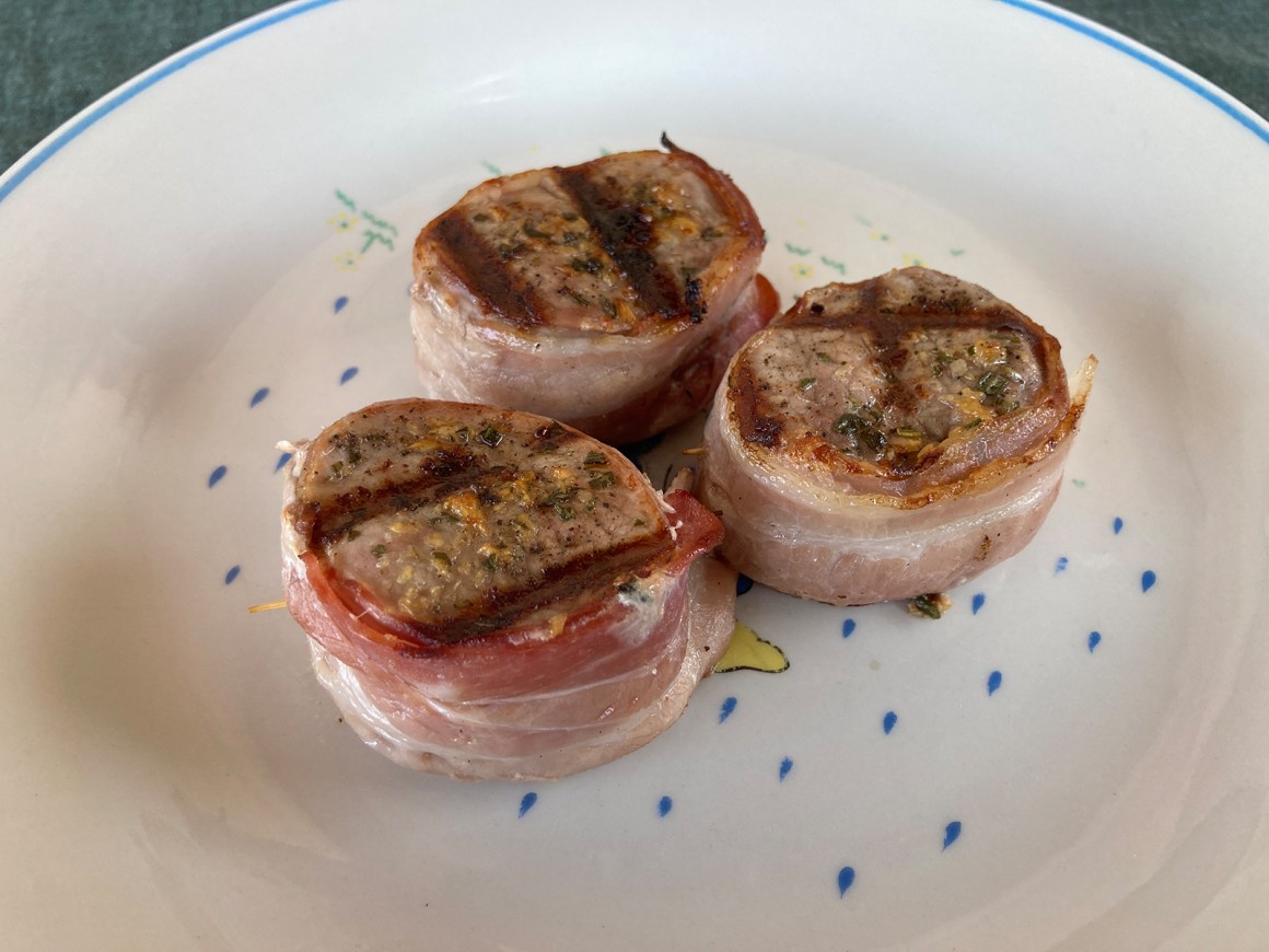 Schweinemedaillons im Speckmantel - Rezept
