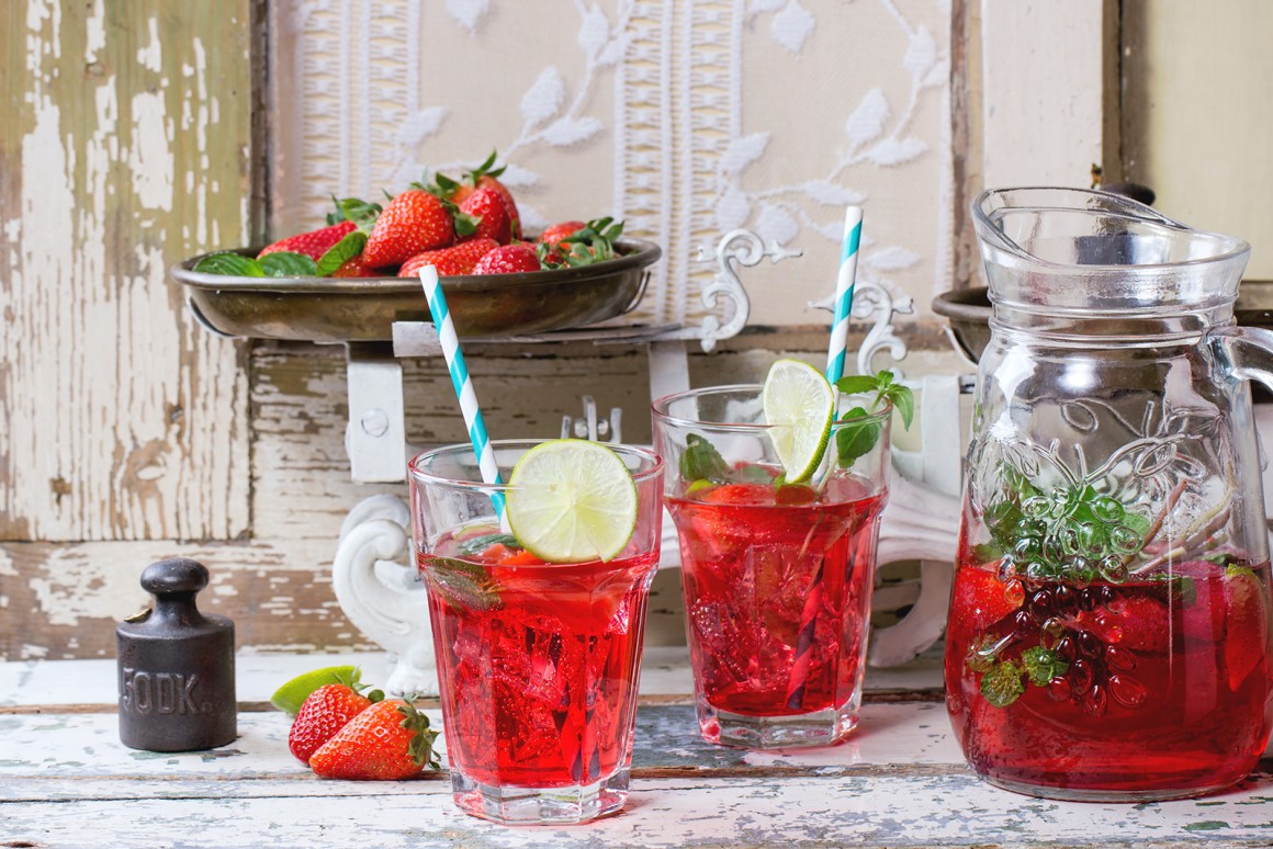 Beerenlimonade