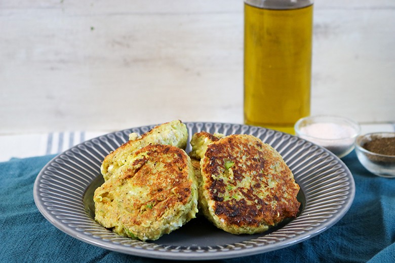 Zucchini-Curry-Frikadellen