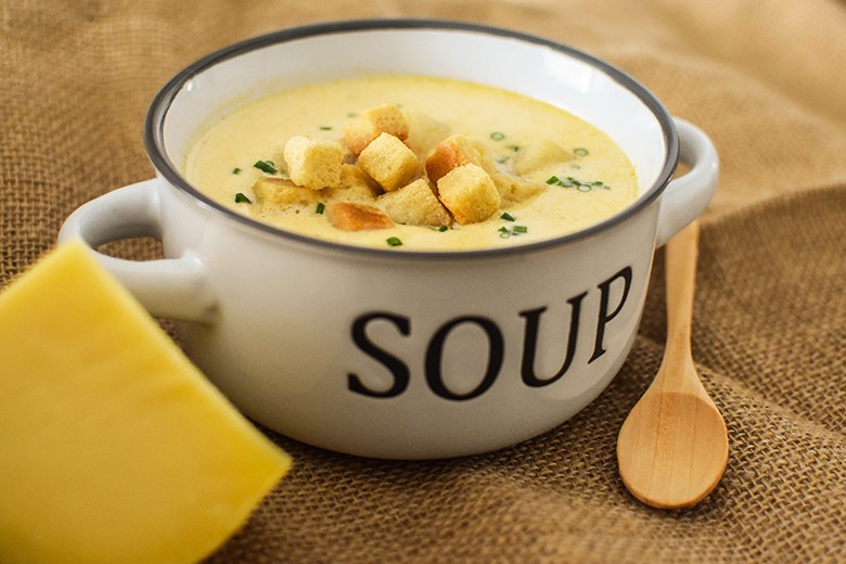 Gouda-Käsesuppe