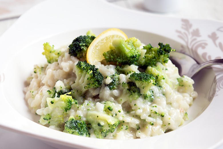 Brokkoli-Zitronen-Risotto