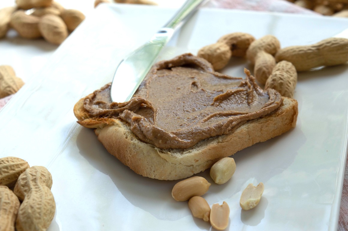 Erdnussbutter ohne Zucker