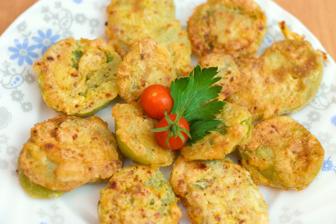 Zucchini im Backteig - Rezept