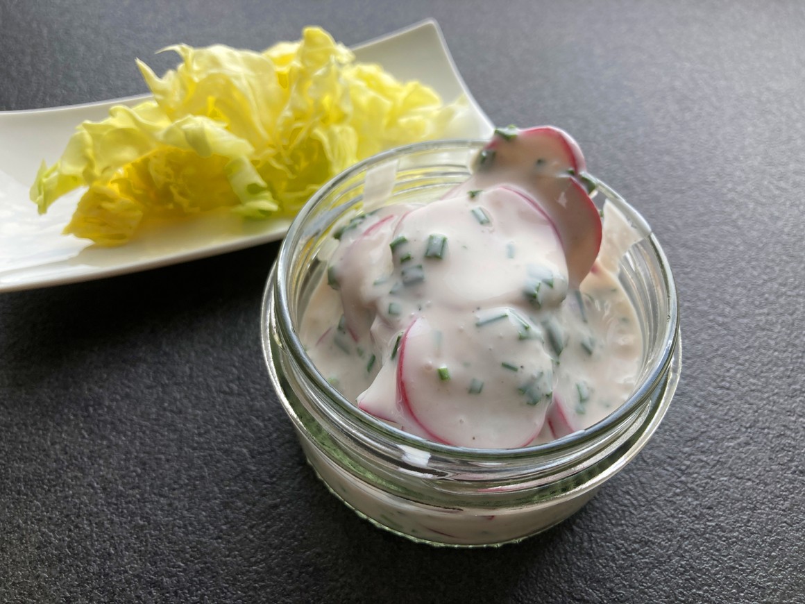 Radieschen-Dressing - Rezept