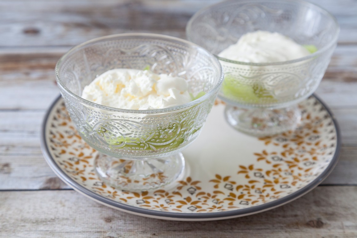 Kiwi-Kokoscreme mit Ingwer - Rezept