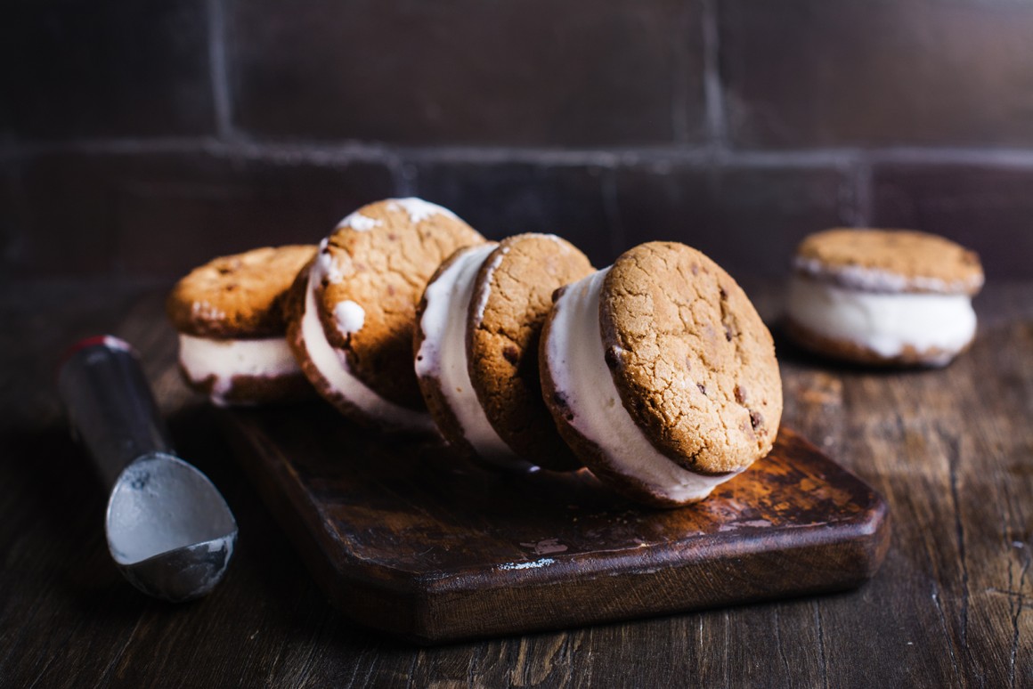 Omas Beeren-Eis-Sandwich - Rezept