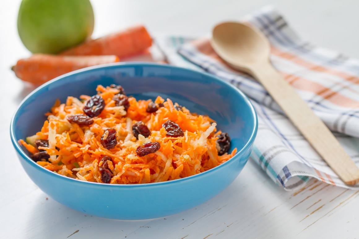 Möhren-Apfel-Salat