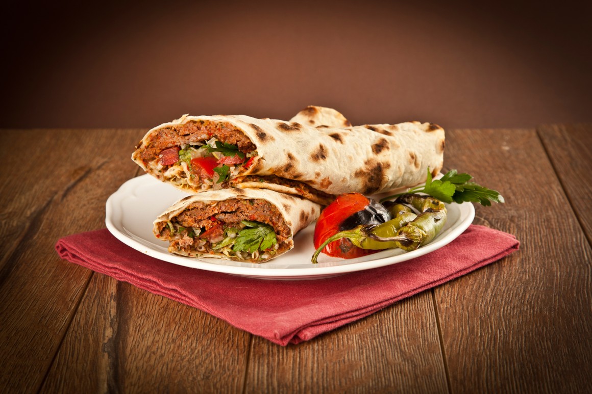 Lahmacun mit Hackfleisch