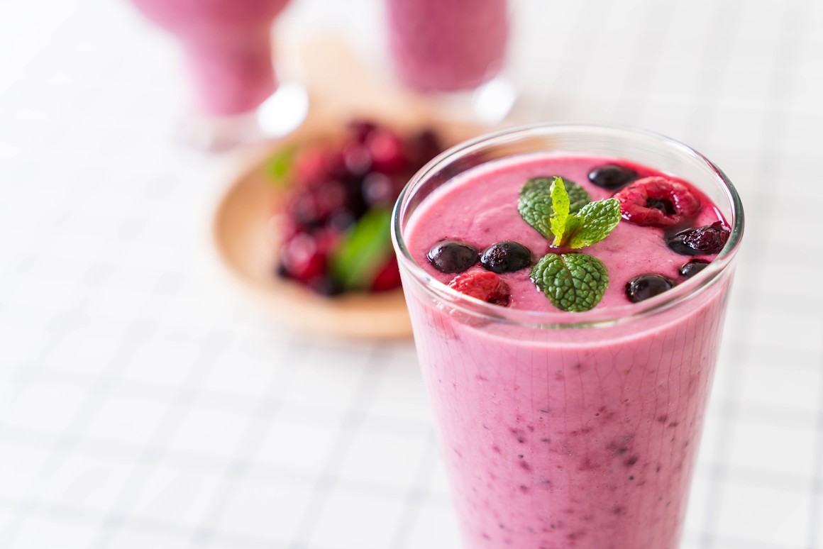 Aronia-Beeren-Smoothie