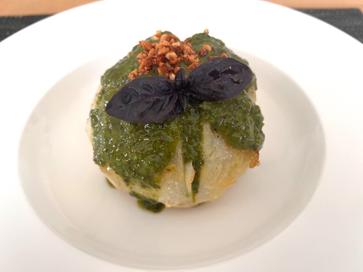 Kohlrabi aus dem Backofen