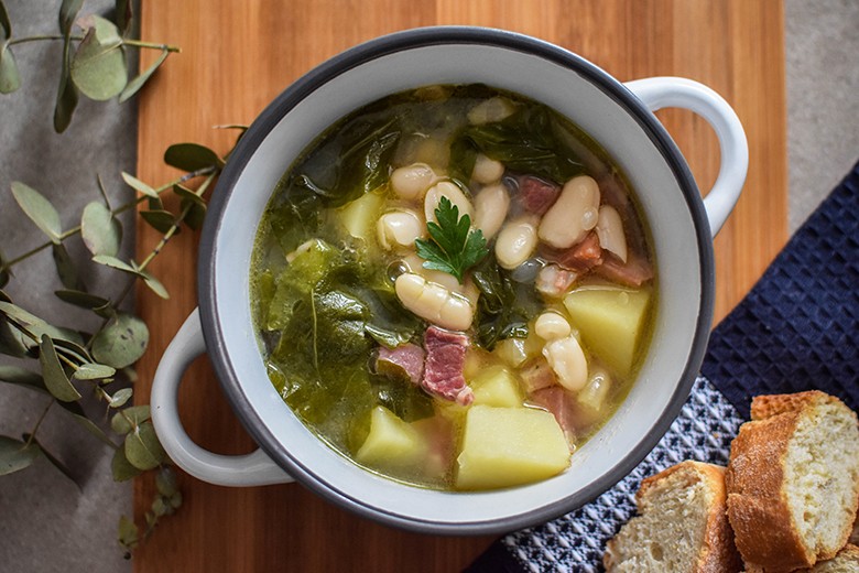 Galicische Bohnensuppe