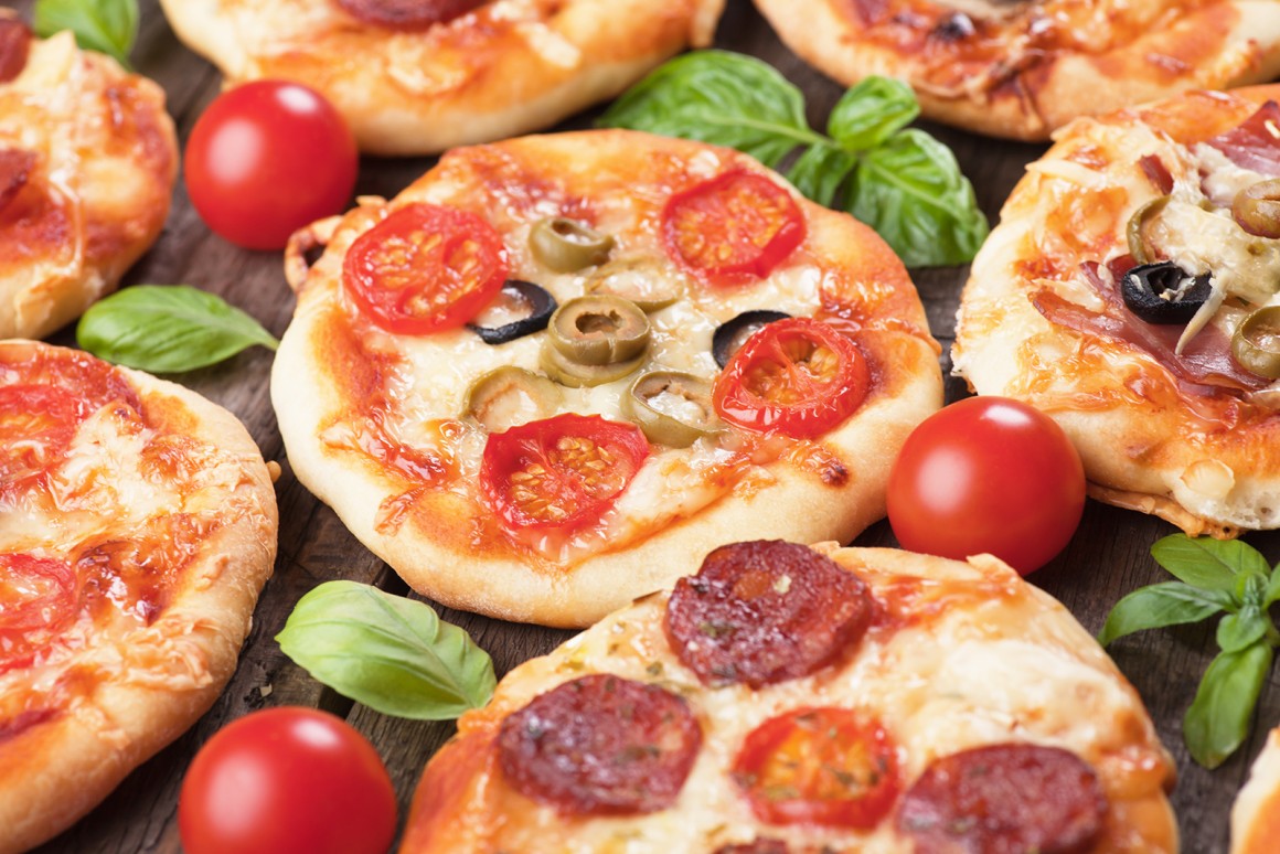 Mini-Pizzen