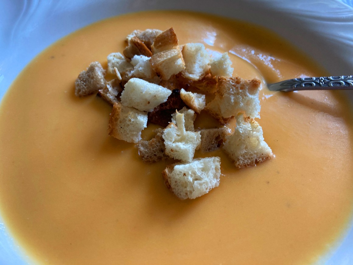 Kürbissuppe