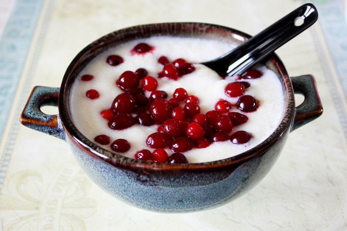 Beeren-Grießpudding - Rezept