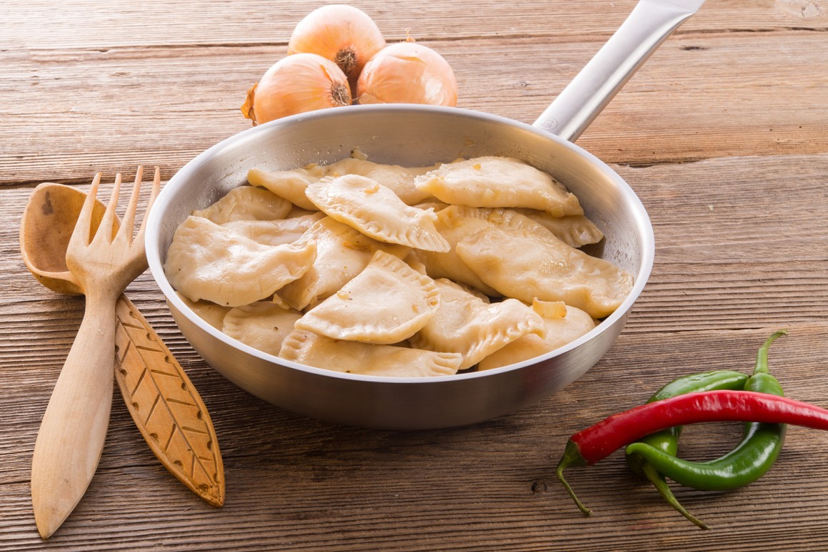 Original Südtiroler Schlutzkrapfen