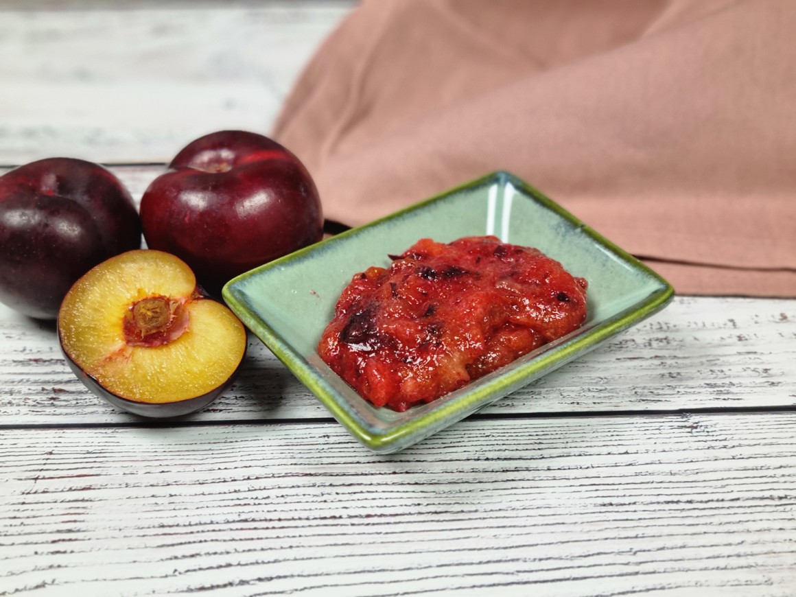 Rohe Pflaumenkonfitüre - Rezept