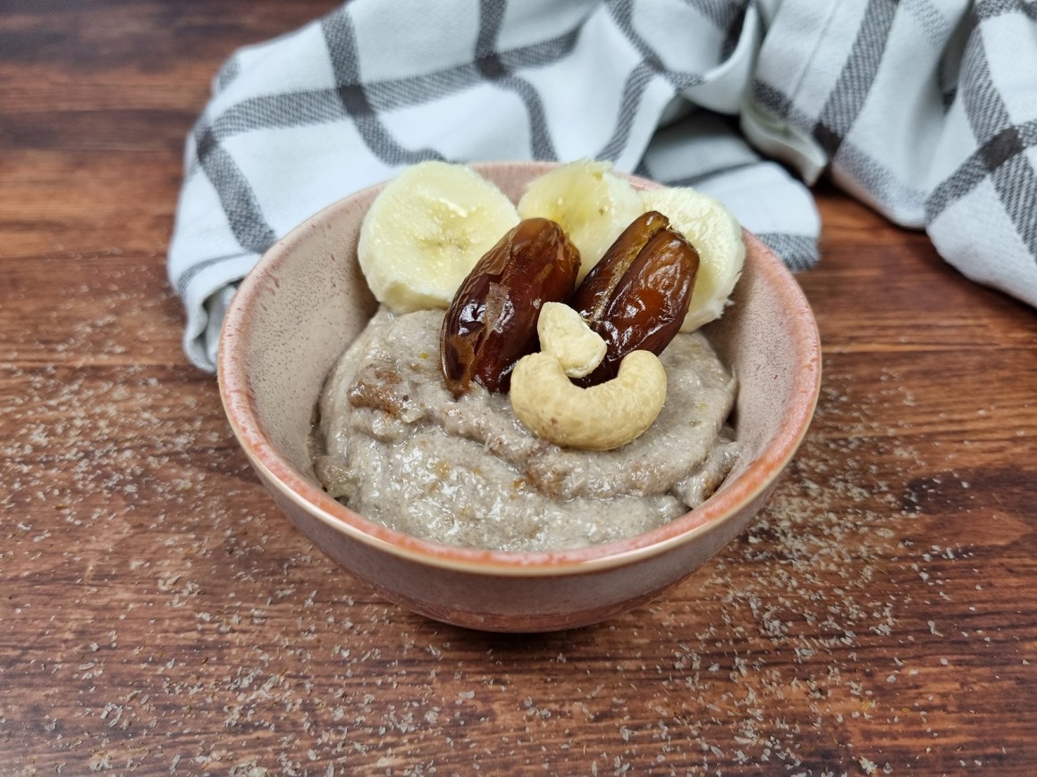 Veganer Bananen-Dattel-Pudding - Rezept