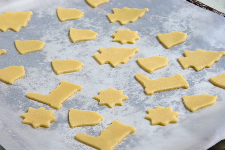 Vegane Ausstechkekse mit nur 4 Zutaten