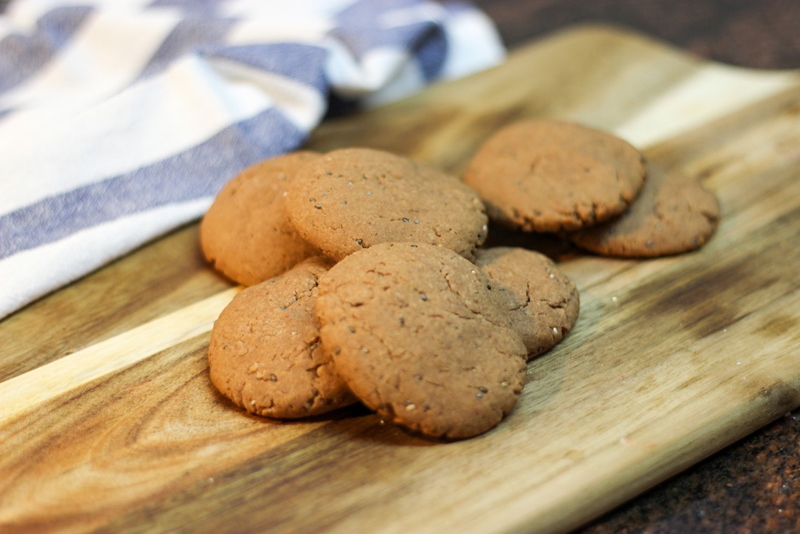 Vegane Kekse mit Schokocreme
