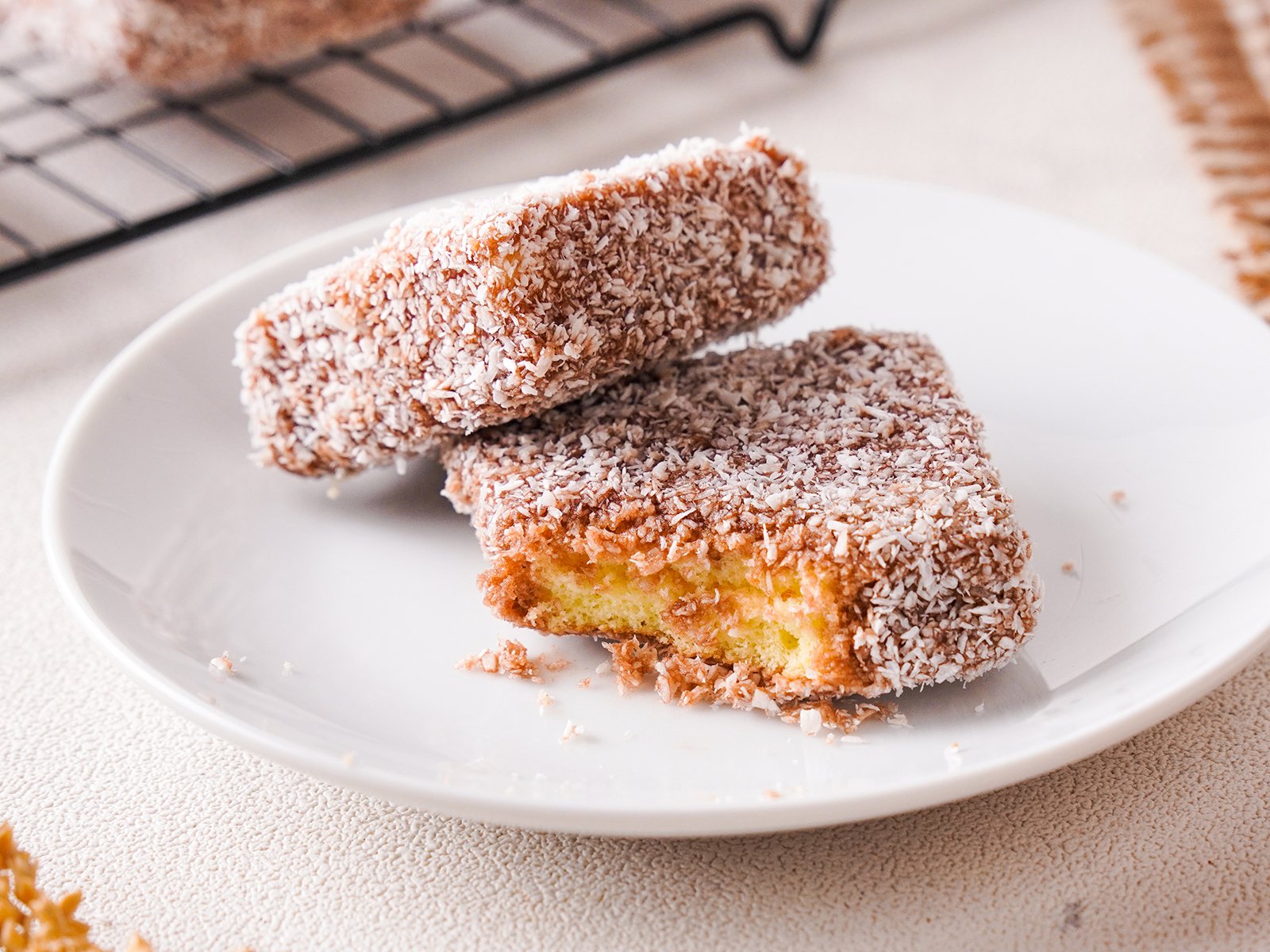 Australische Lamingtons - Rezept