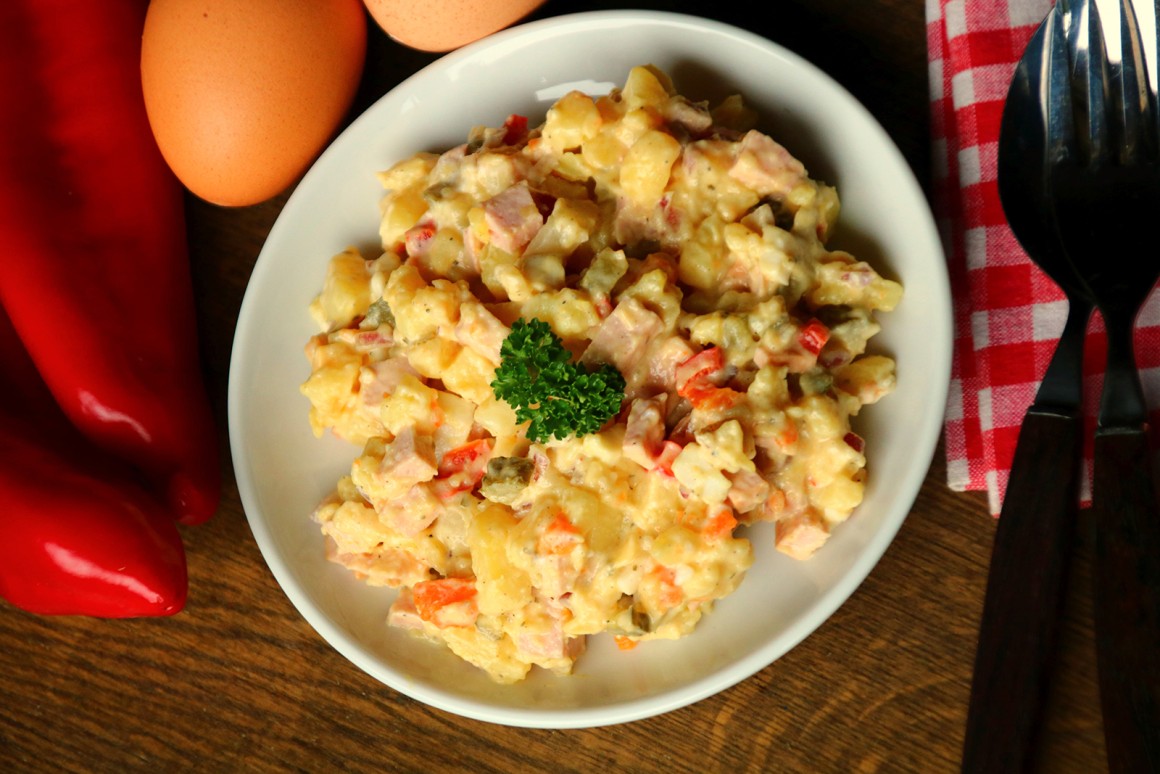 Böhmischer Kartoffelsalat