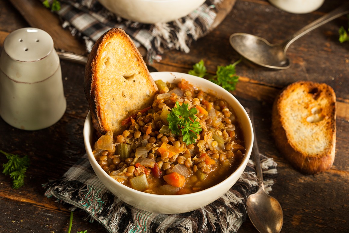 Omas Linsensuppe