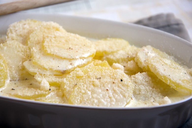 Französisches Kartoffelgratin