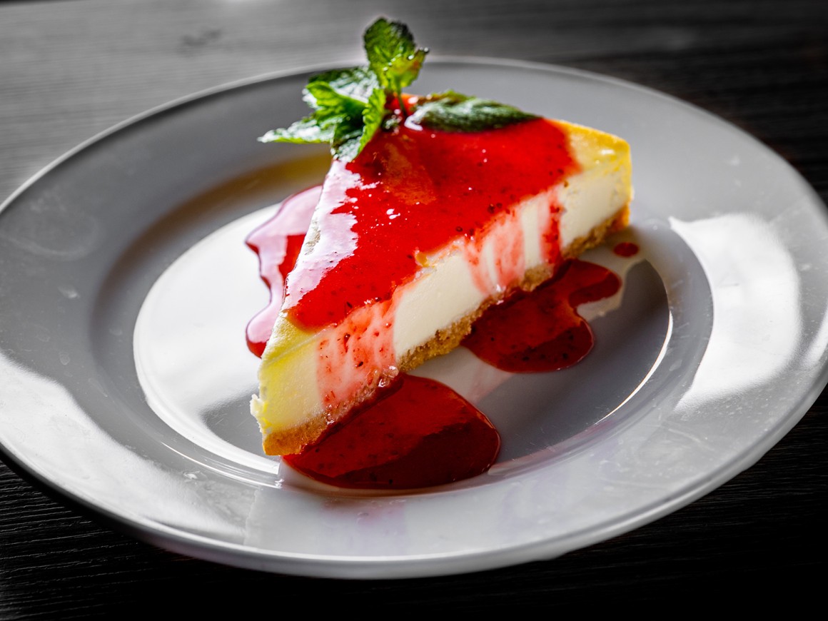 American-Strawberry-Cheesecake