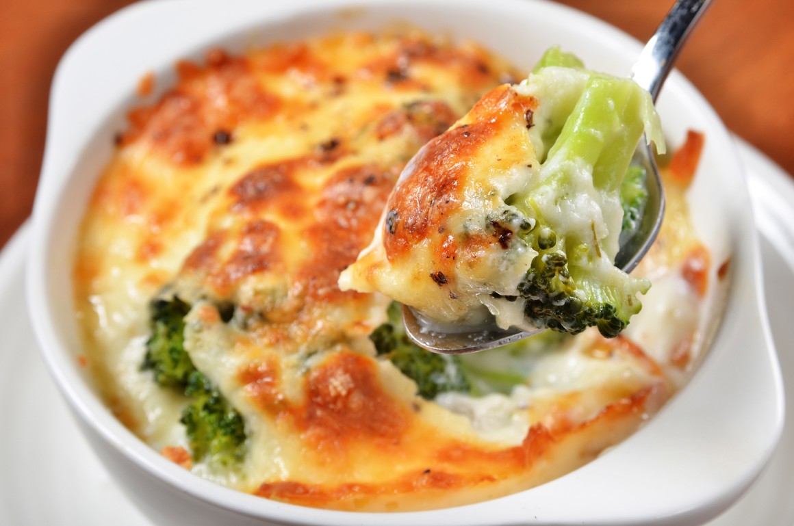 Fisch-Brokkoli-Gratin
