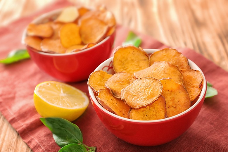 Süßkartoffelchips
