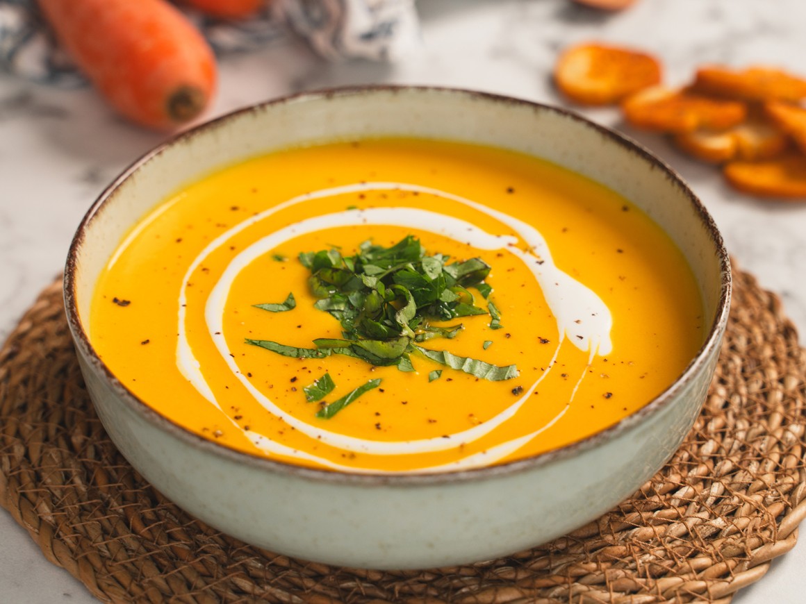 Feine Möhrensuppe