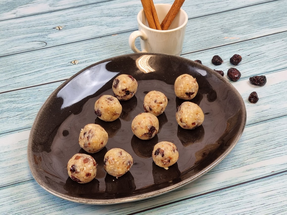 Energiebällchen mit Marzipan